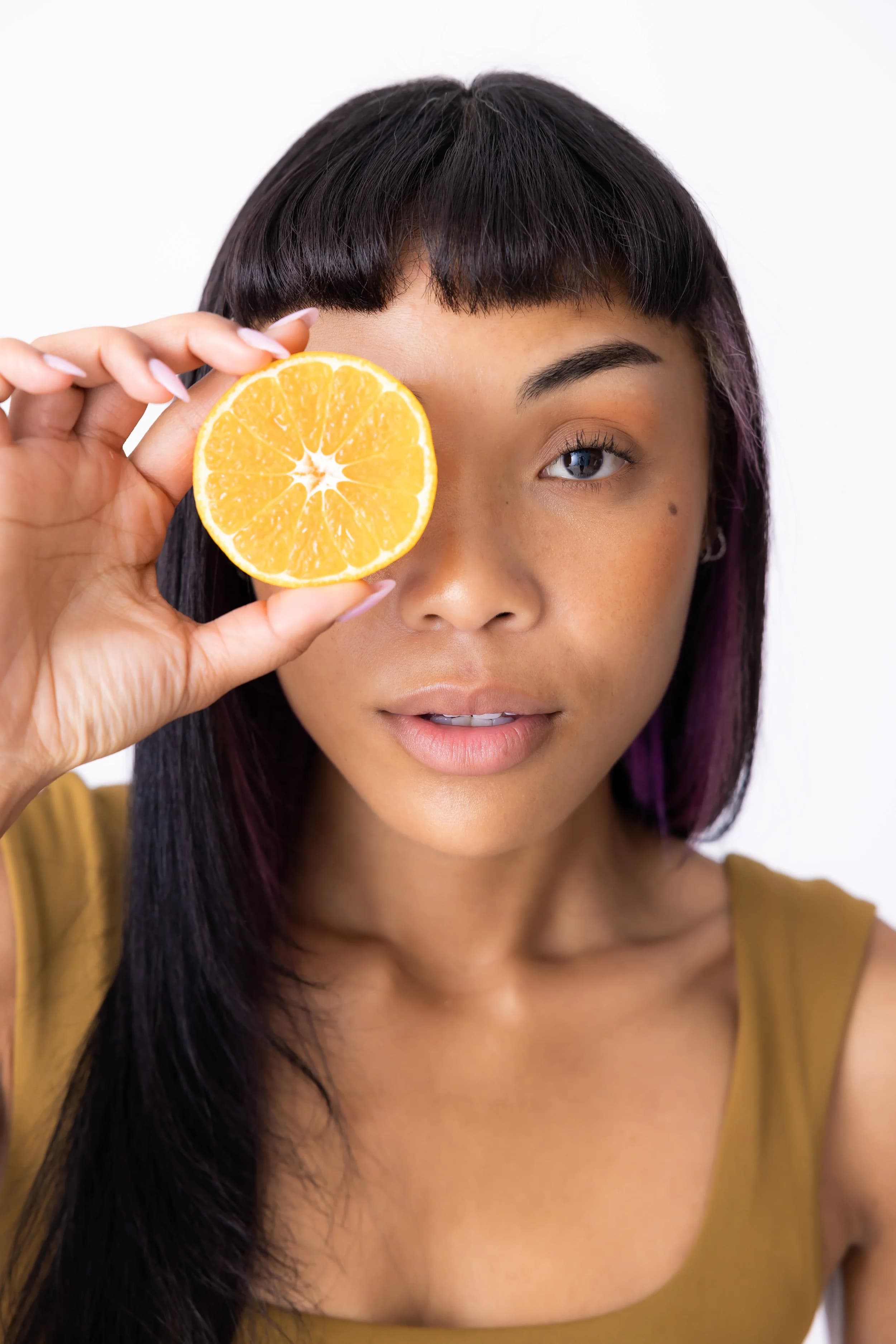 Solterra brand portrait with orange